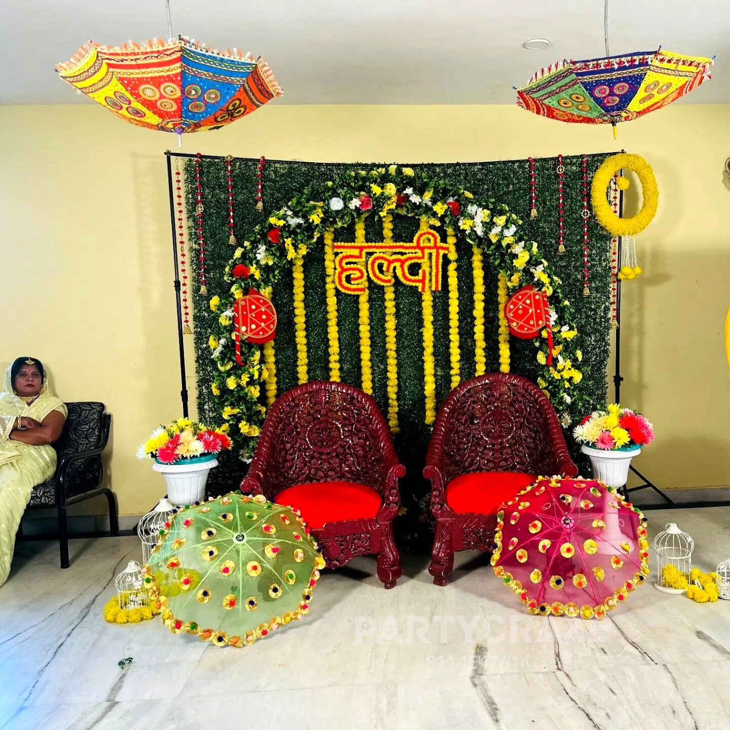 Haldi Decoration - 16