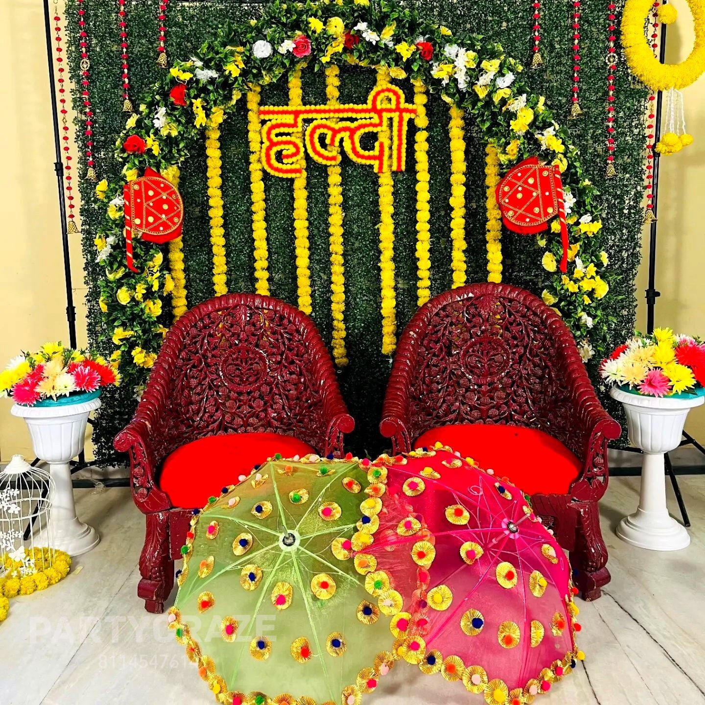 Haldi Decoration - 16