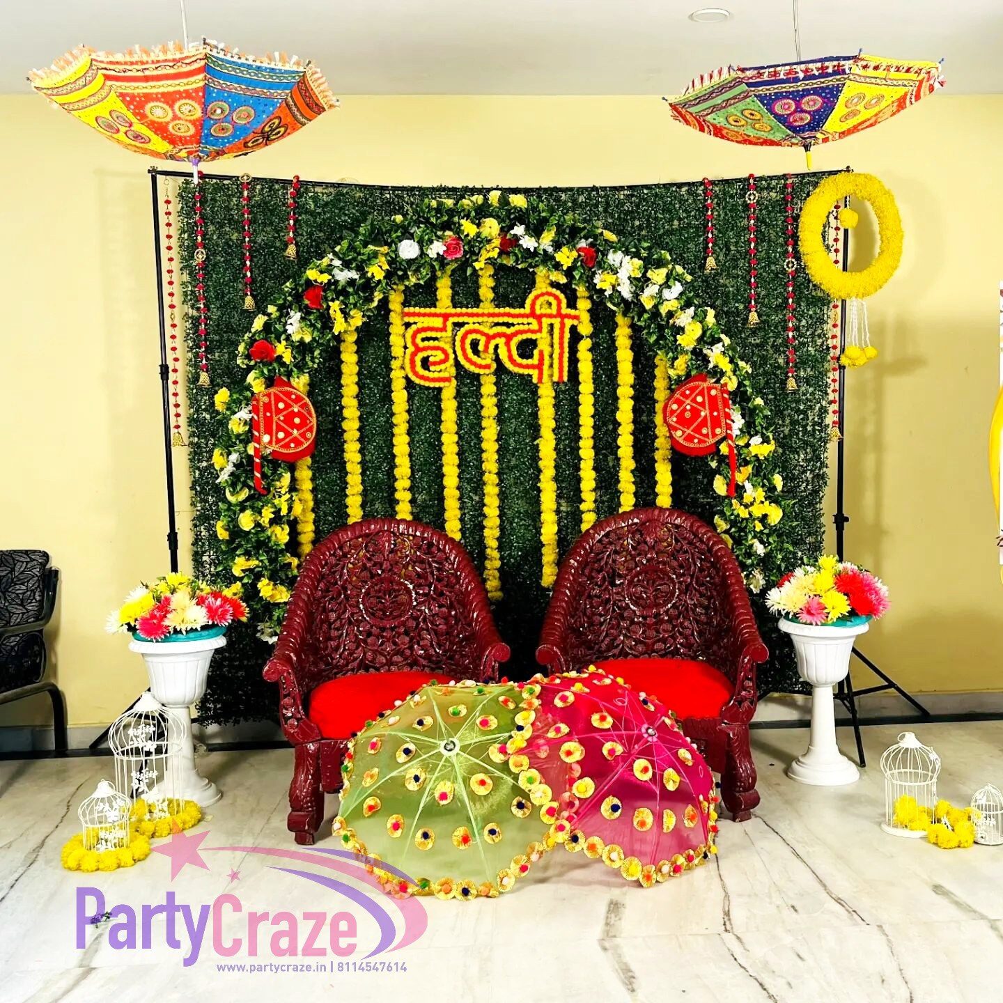 Haldi Decoration - 16