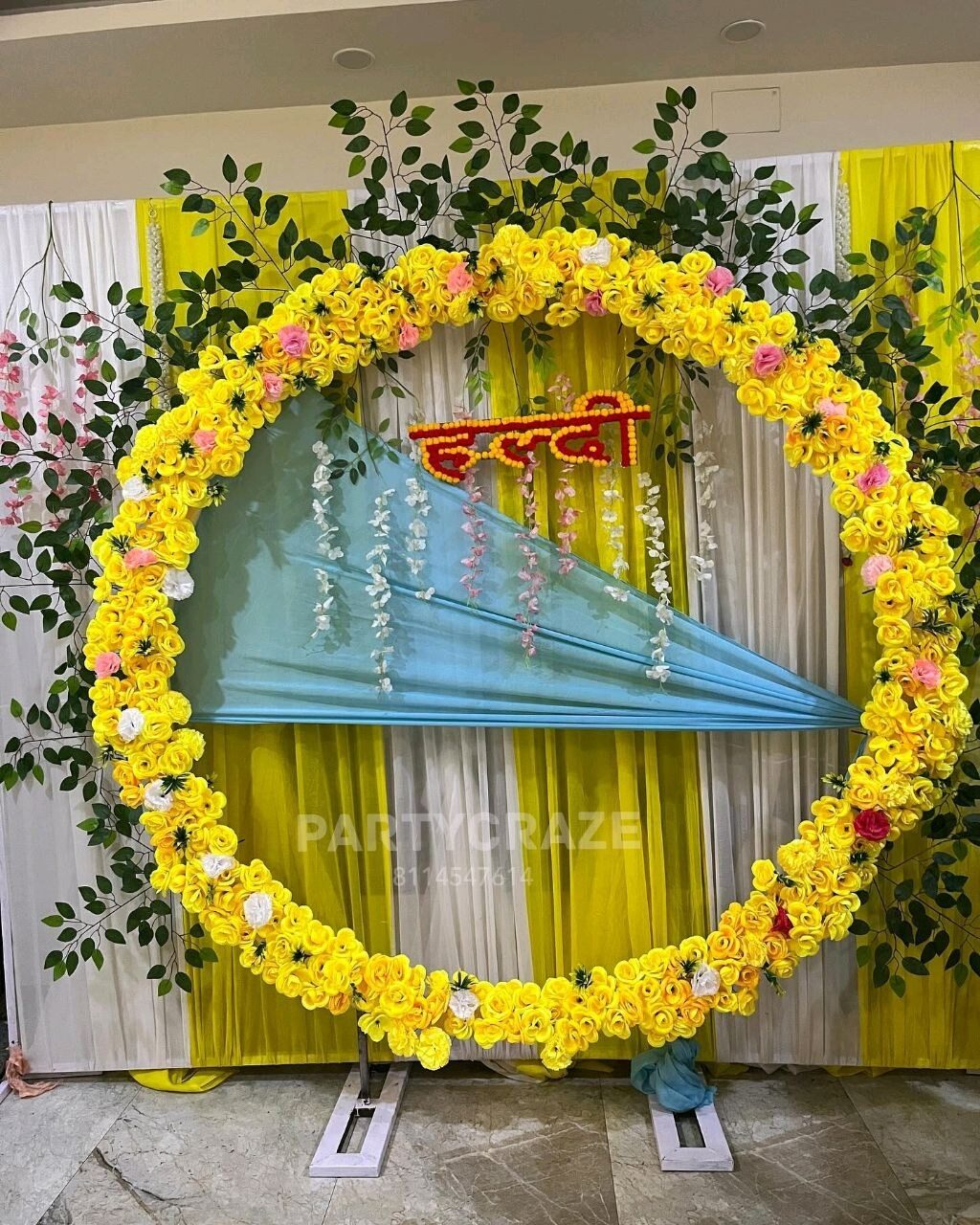 Haldi Decoration - 18