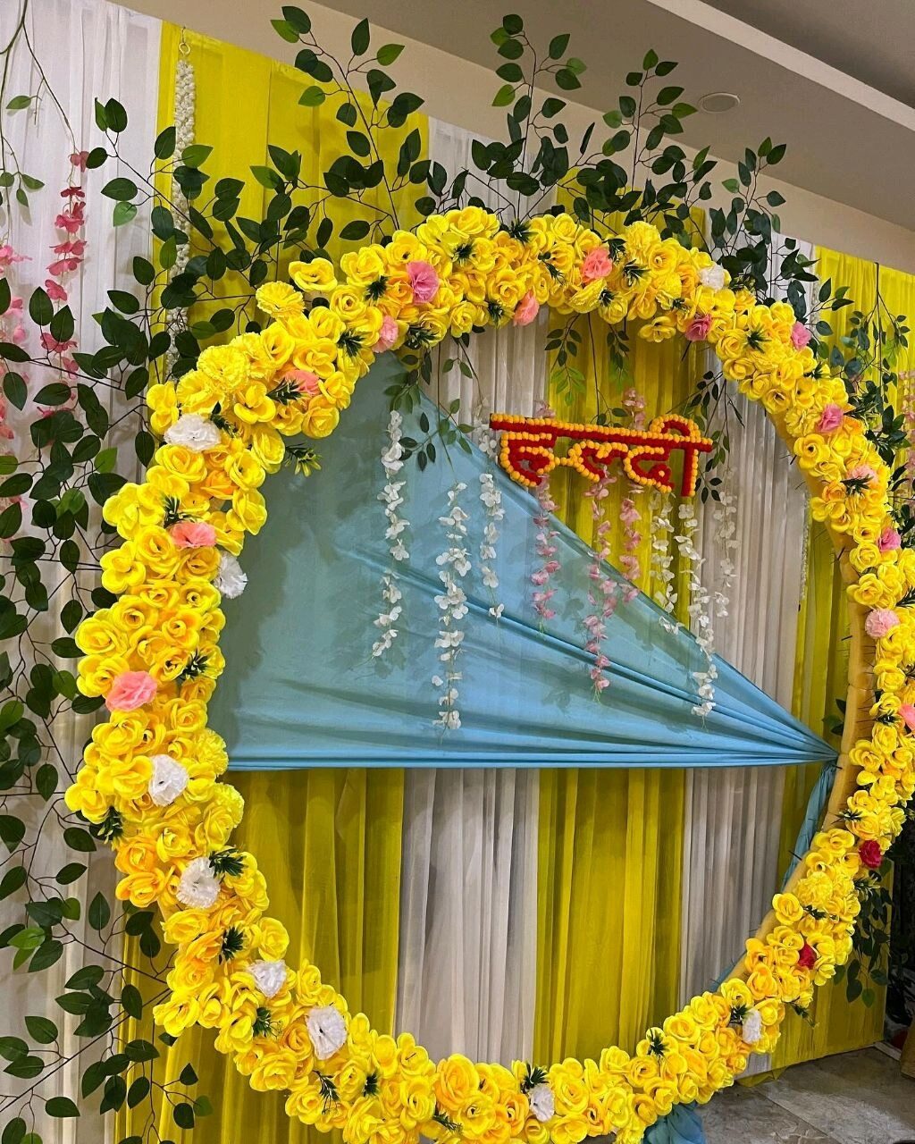 Haldi Decoration - 18