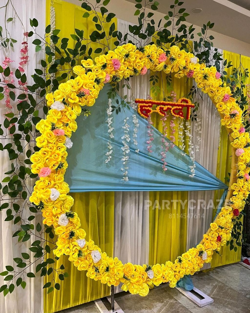 Haldi Decoration - 18