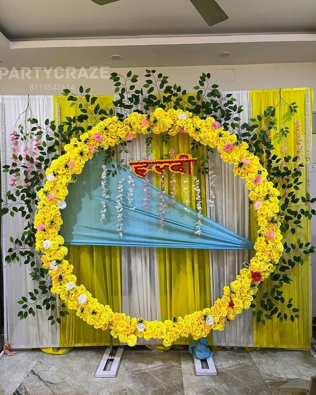 Haldi Decoration - 18