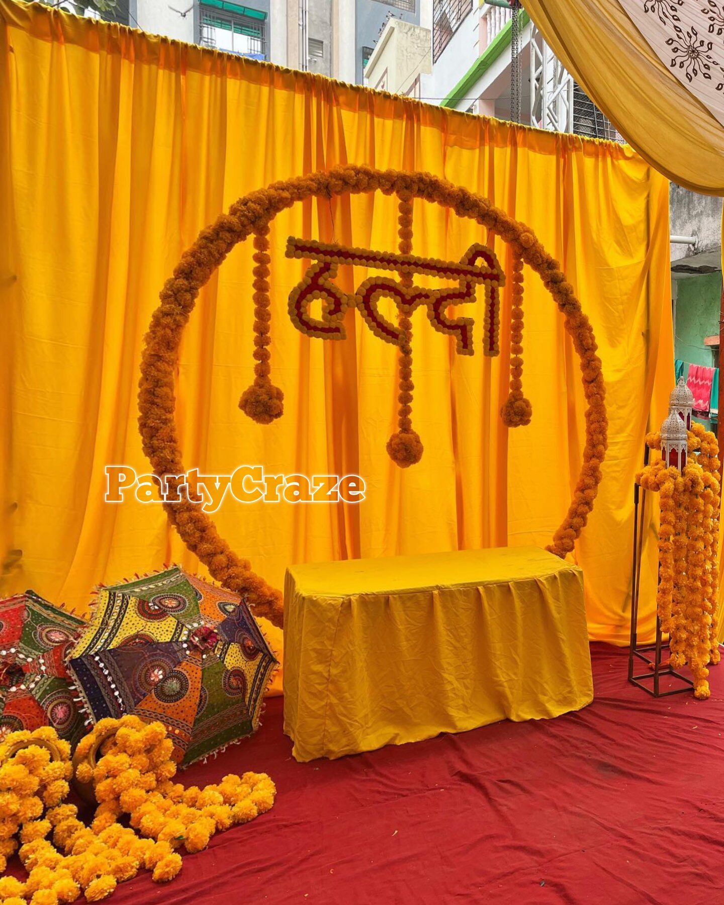 Haldi Decoration - 22