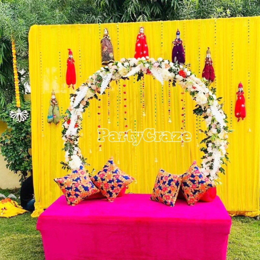Haldi Decoration - 23