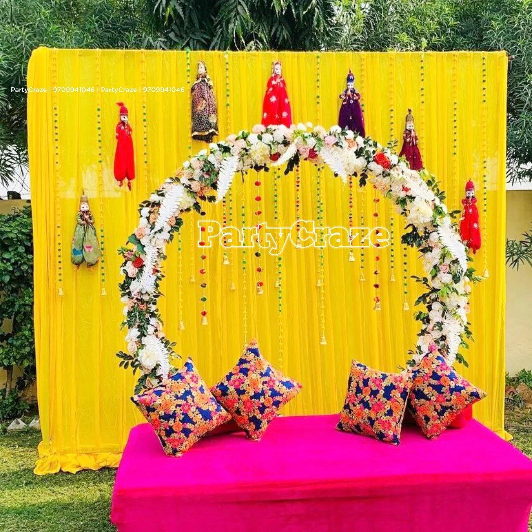 Haldi Decoration - 23