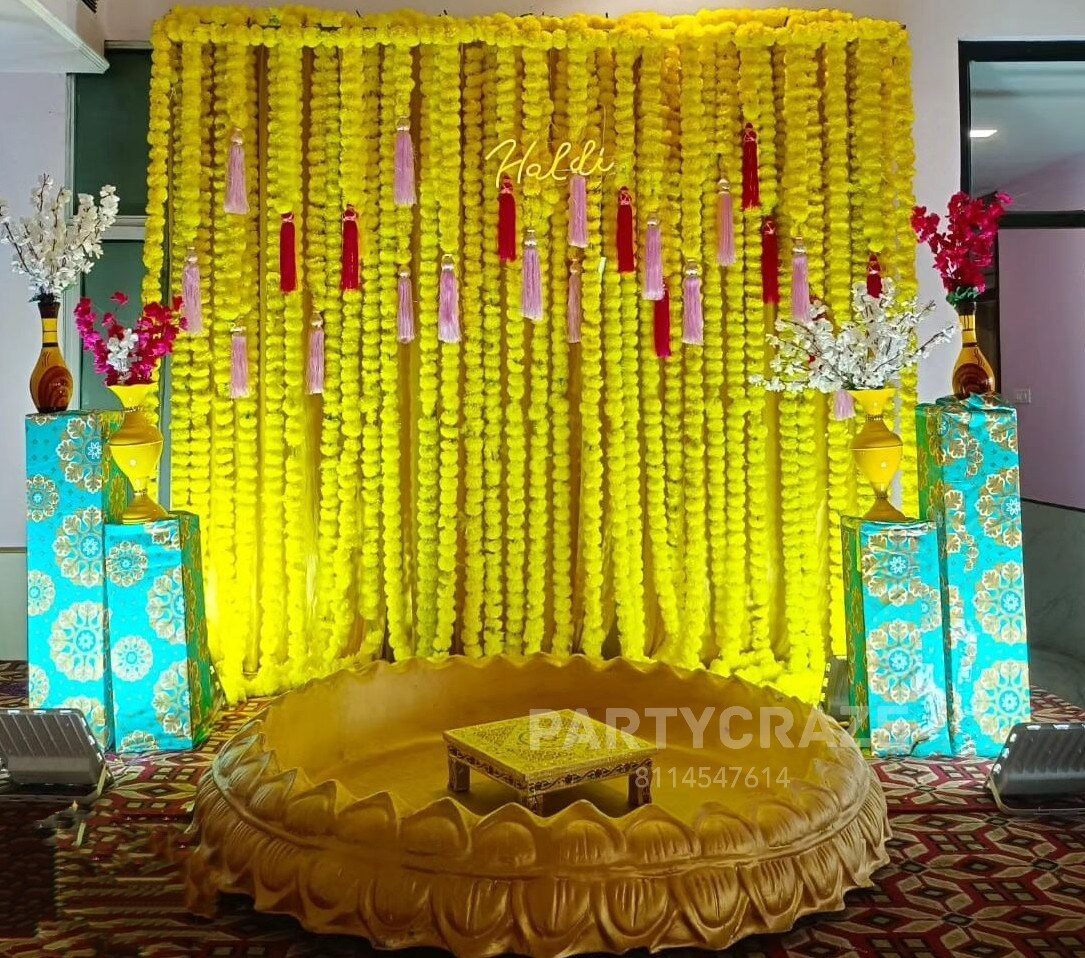 Haldi Decoration - 29