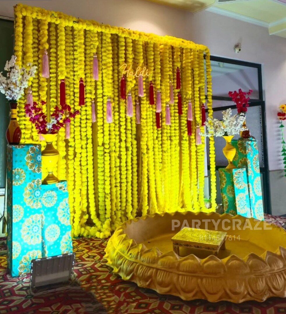 Haldi Decoration - 29