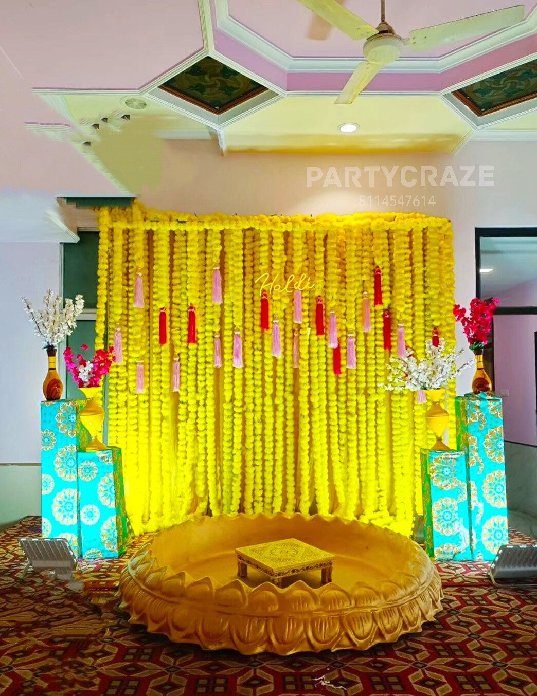 Haldi Decoration - 29