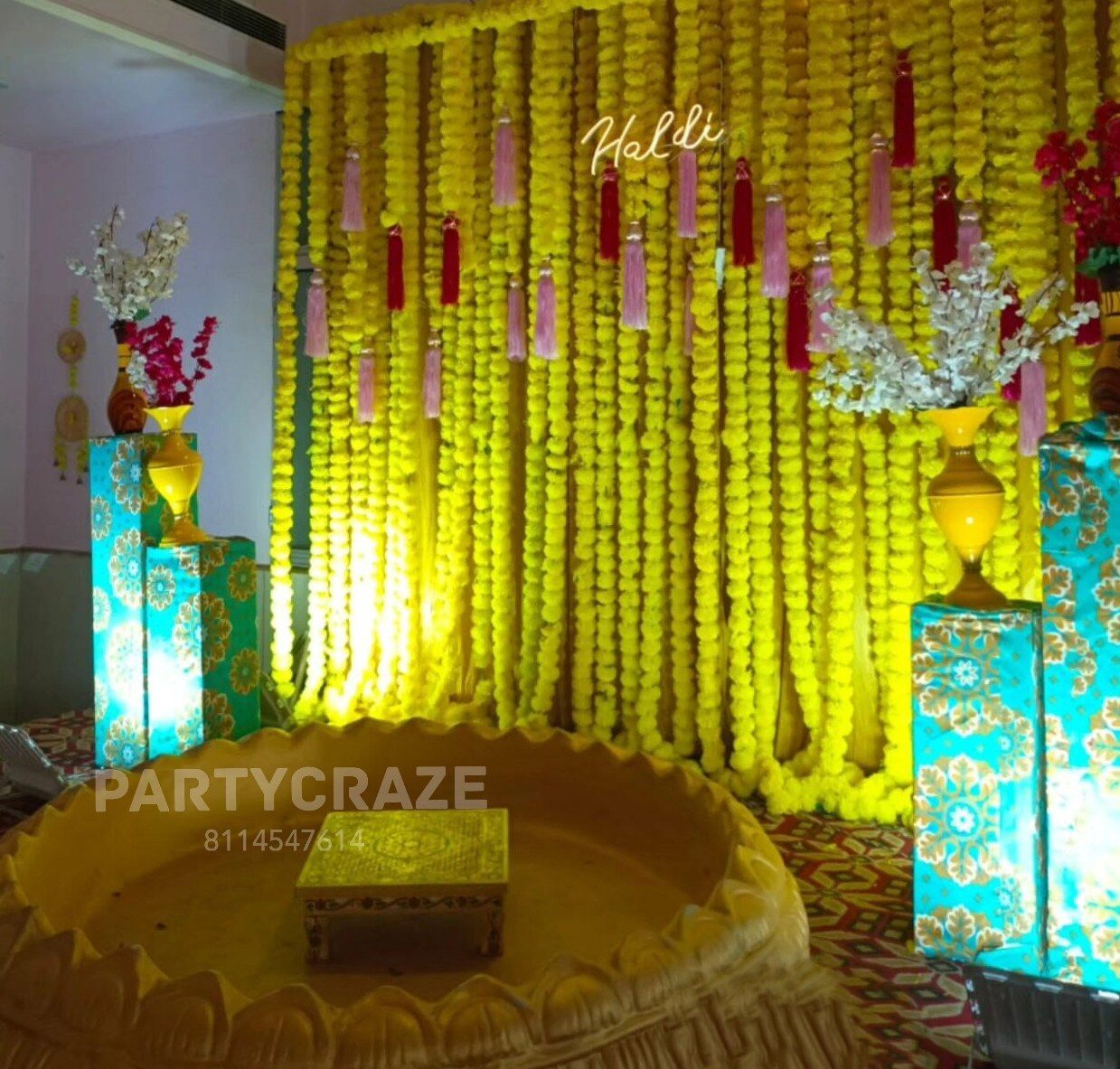Haldi Decoration - 29