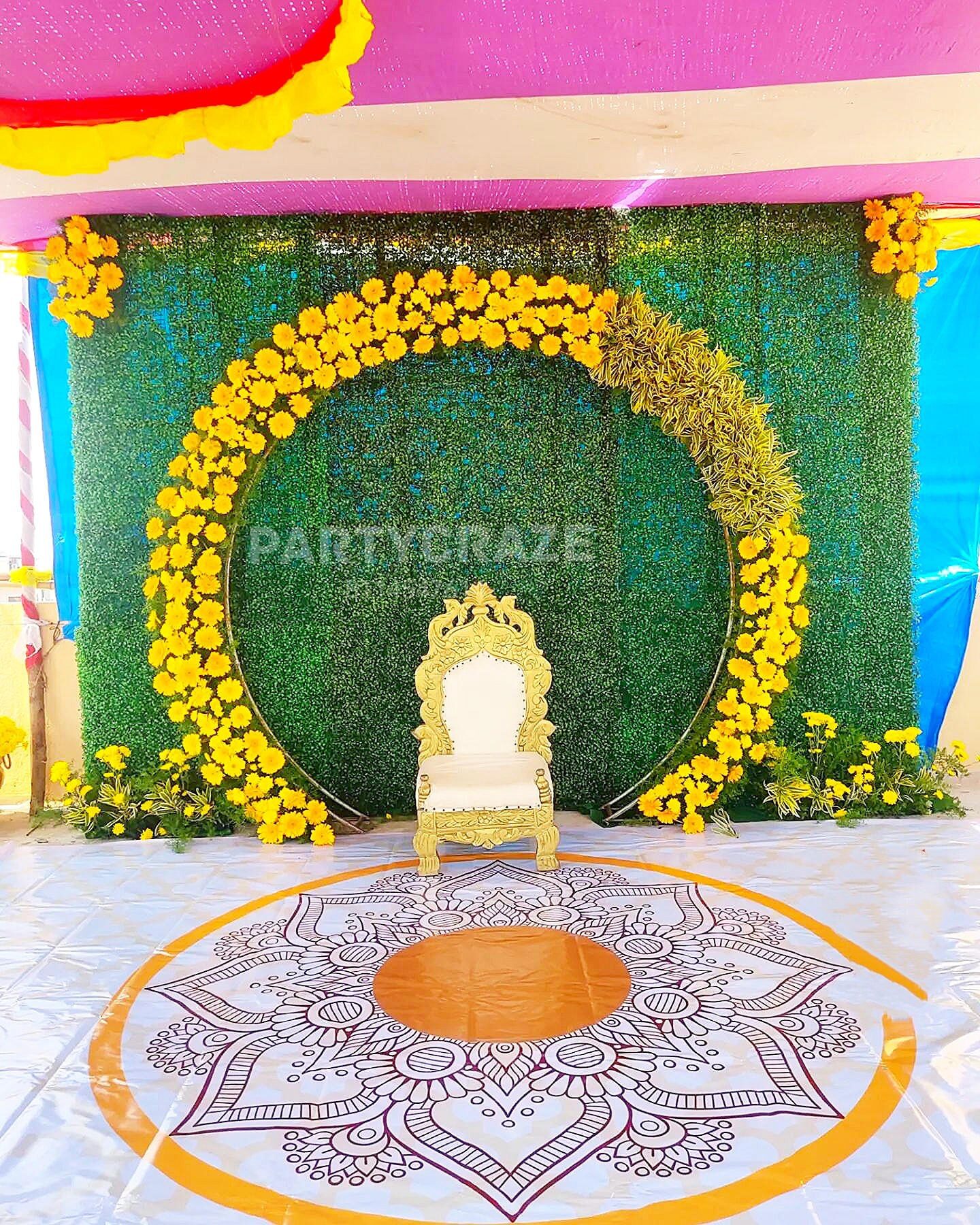 Haldi Decoration - 30