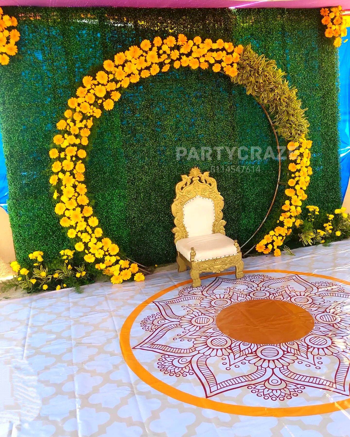 Haldi Decoration - 30