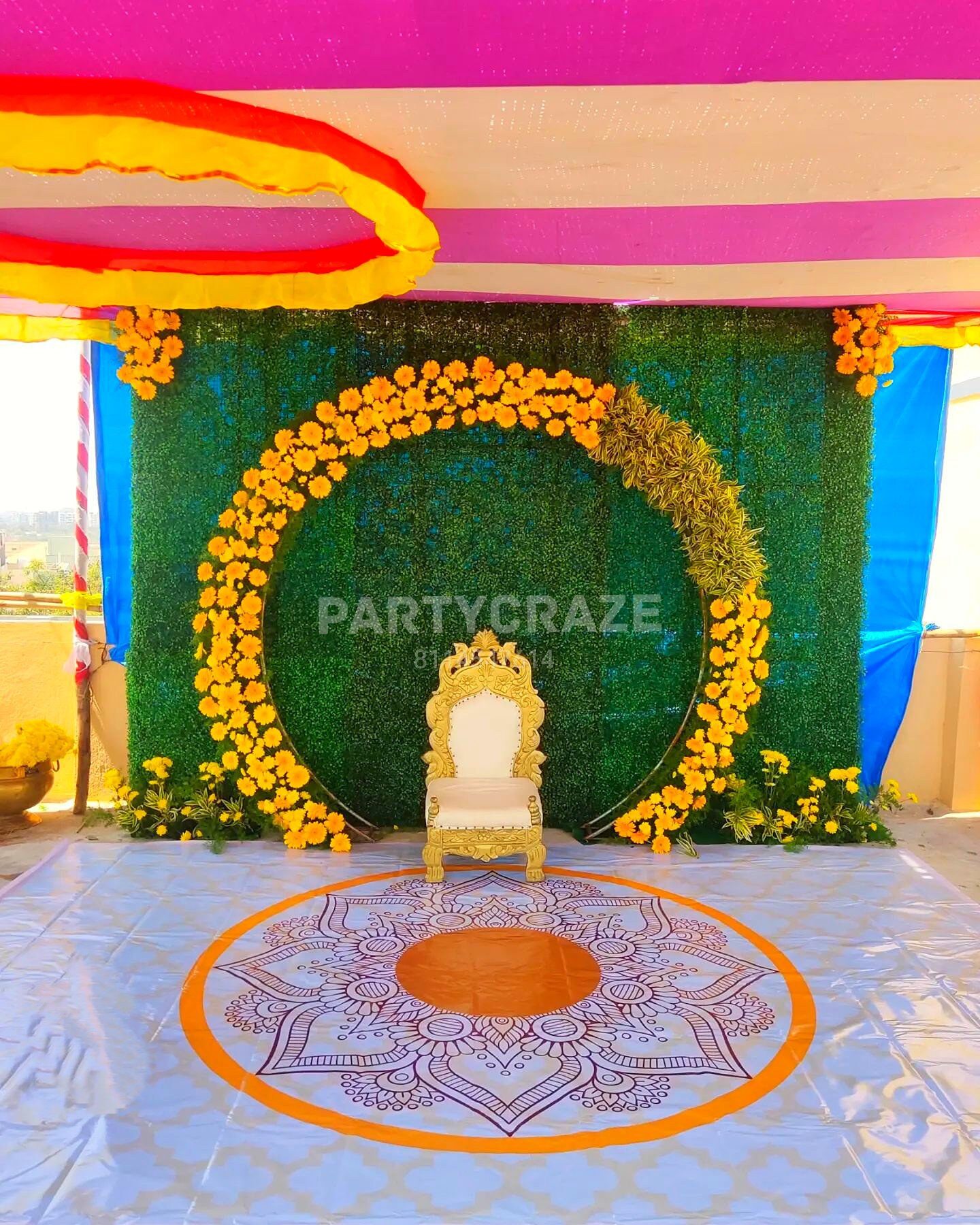 Haldi Decoration - 30