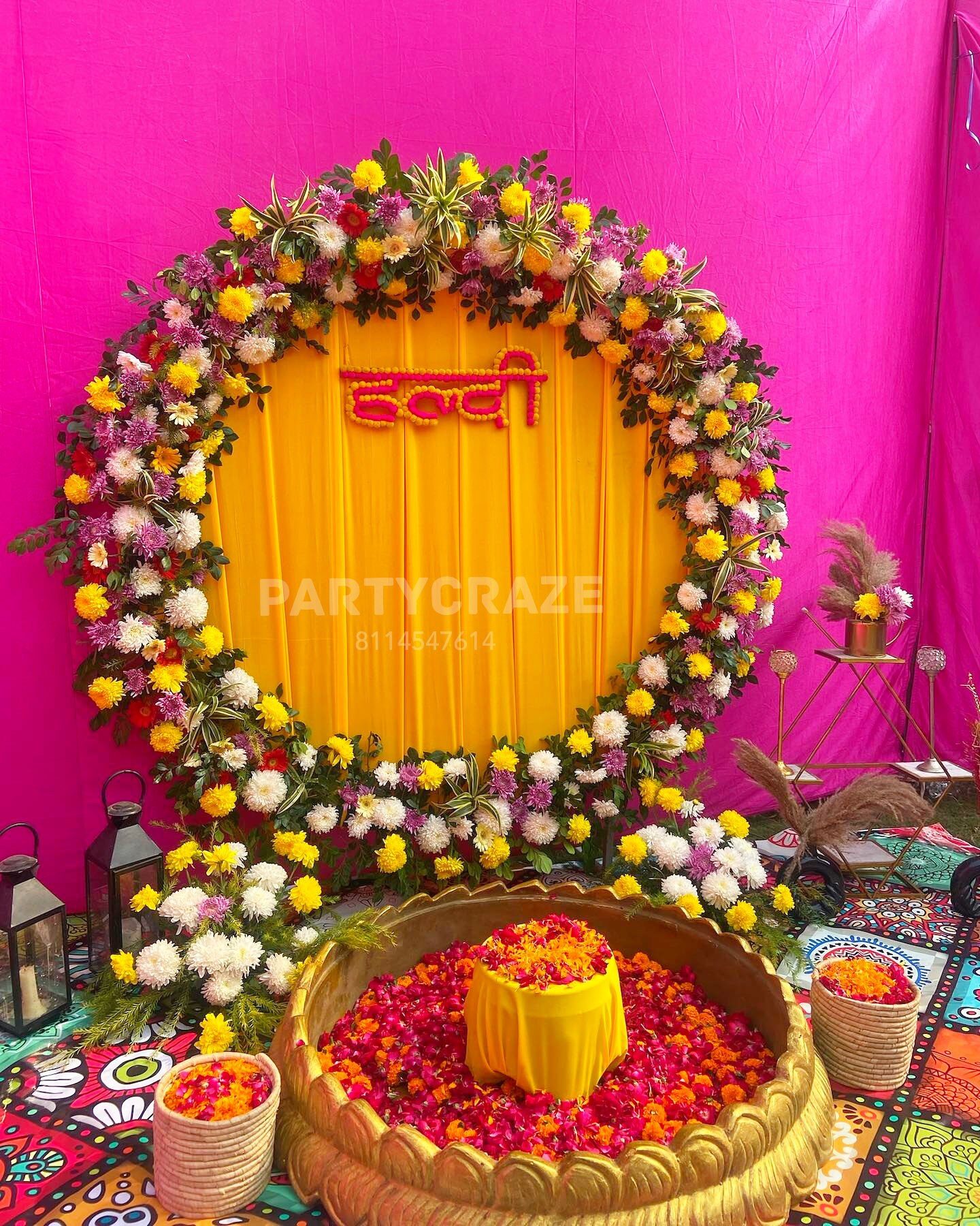 Haldi Decoration - 32