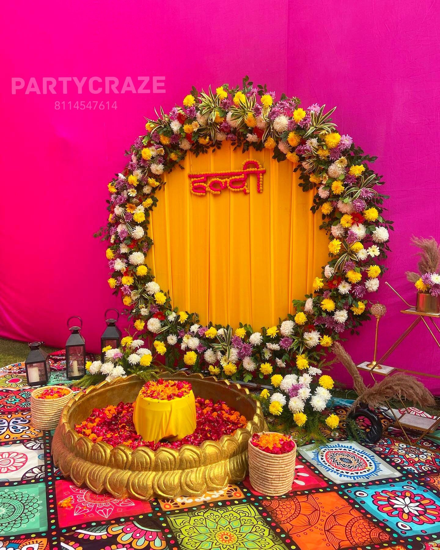 Haldi Decoration - 32