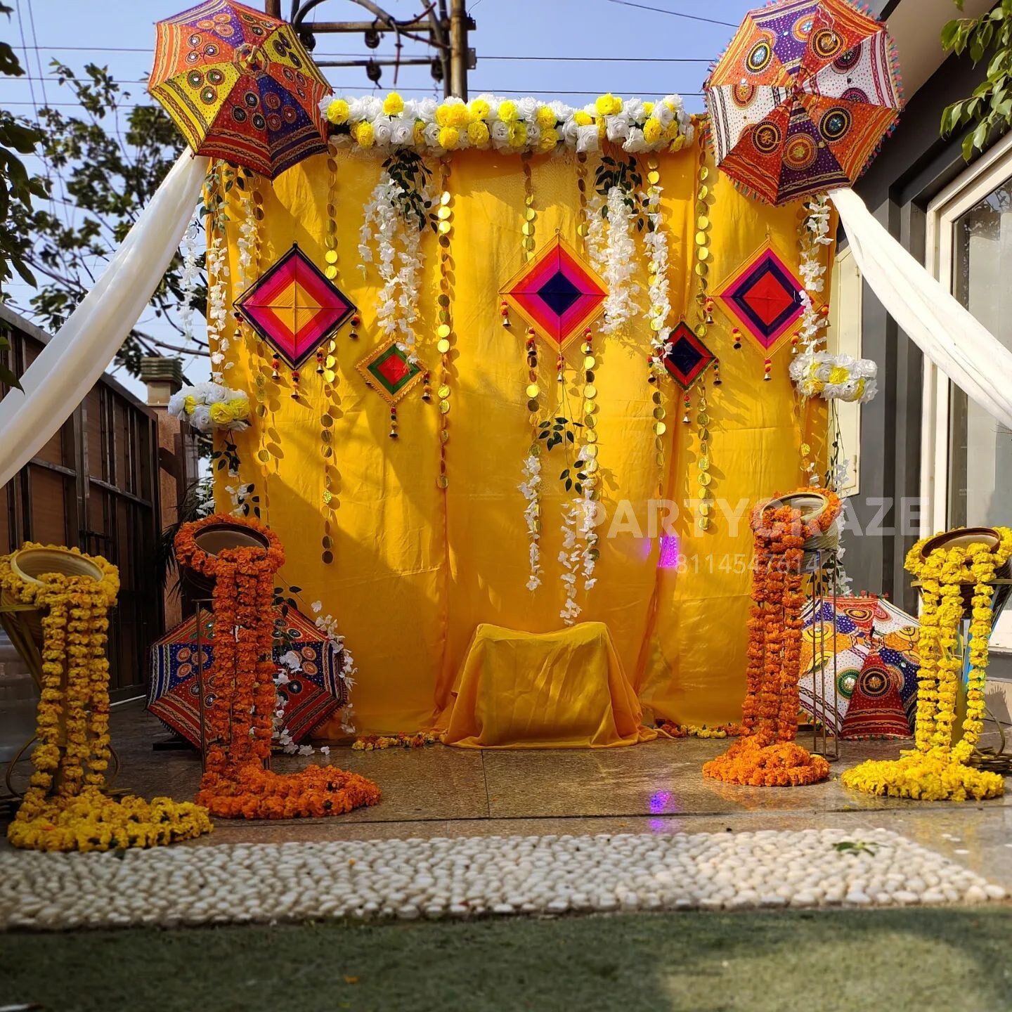Haldi Decoration - 33