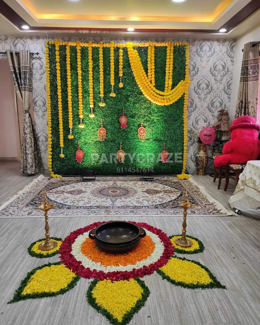 Haldi Decoration - 36