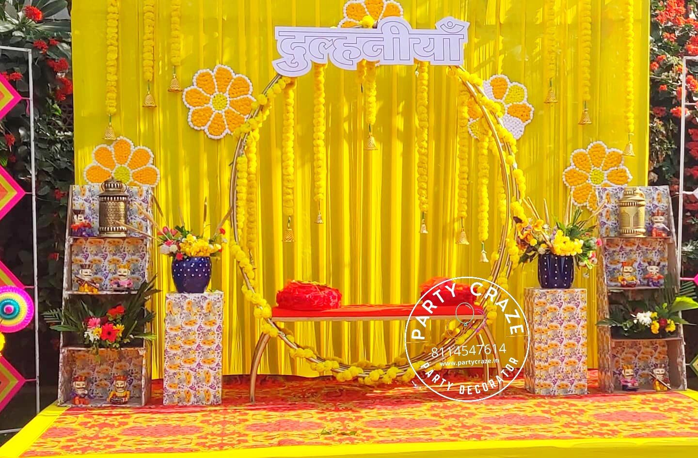 Haldi Decoration - 37