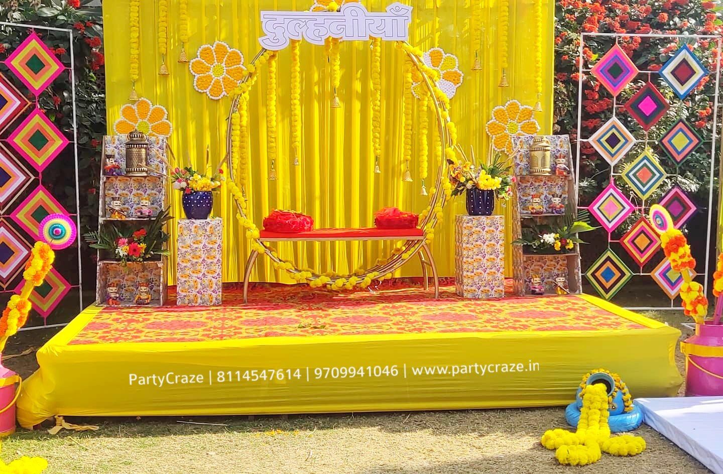 Haldi Decoration - 37