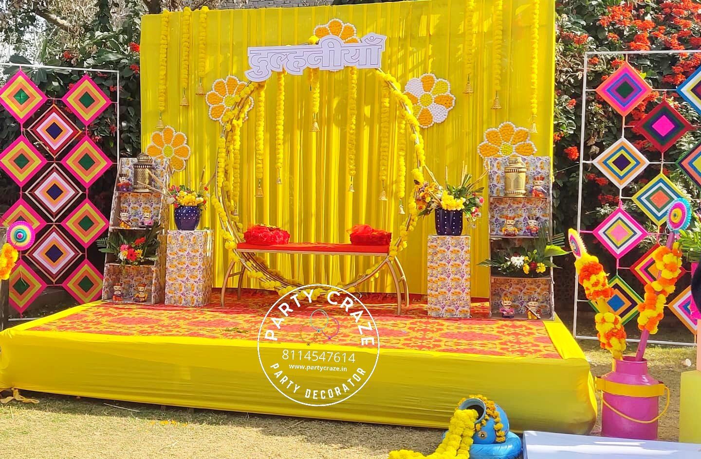 Haldi Decoration - 37
