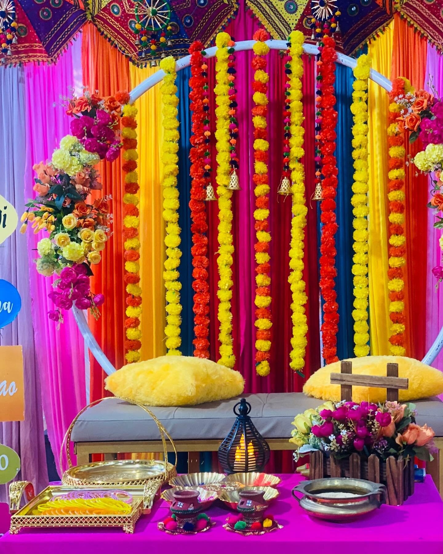 Haldi Decoration - 45