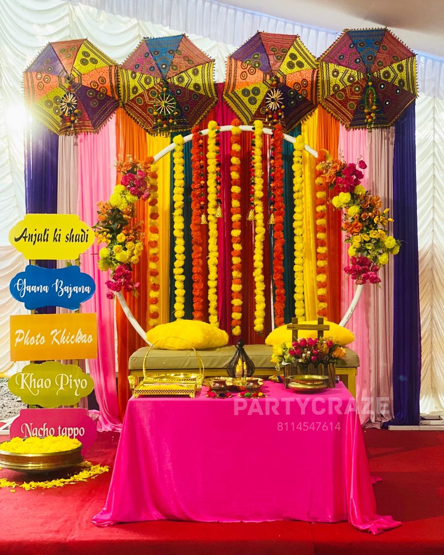 Haldi Decoration - 45