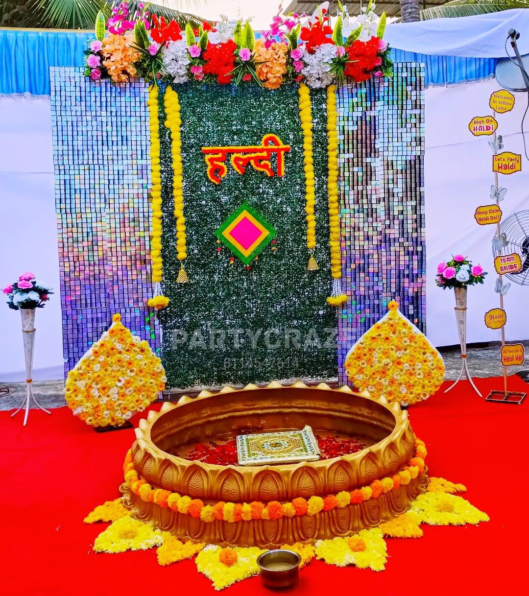Haldi Decoration - 46