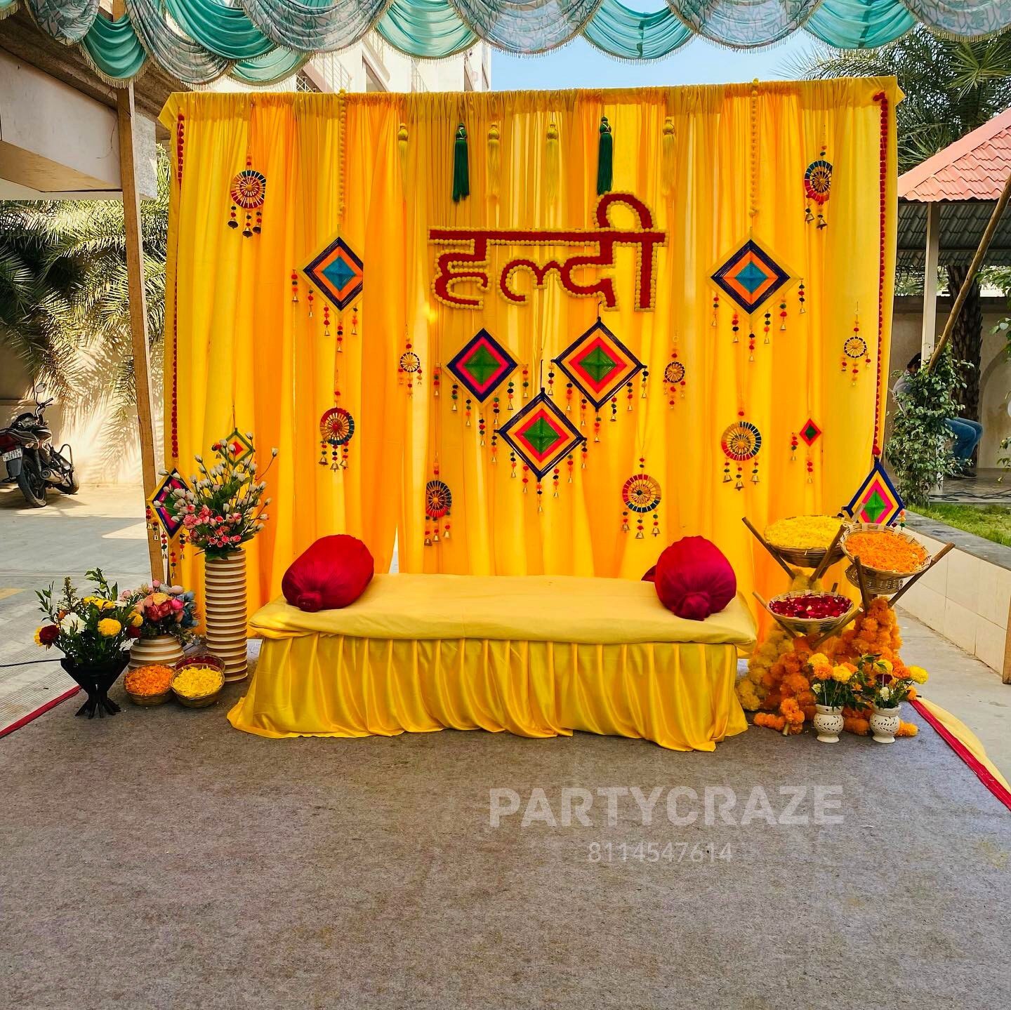 Haldi Decoration - 47