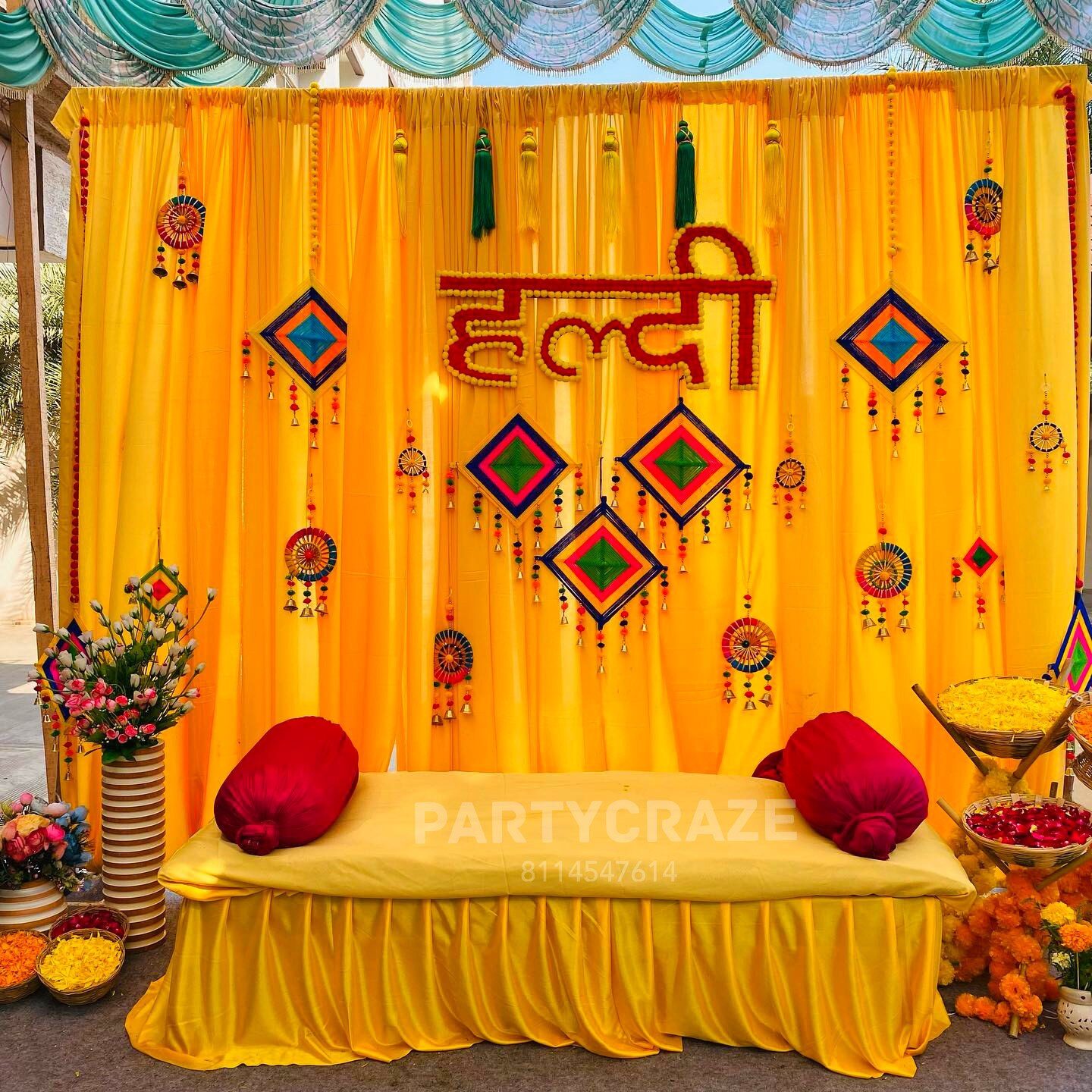 Haldi Decoration - 47