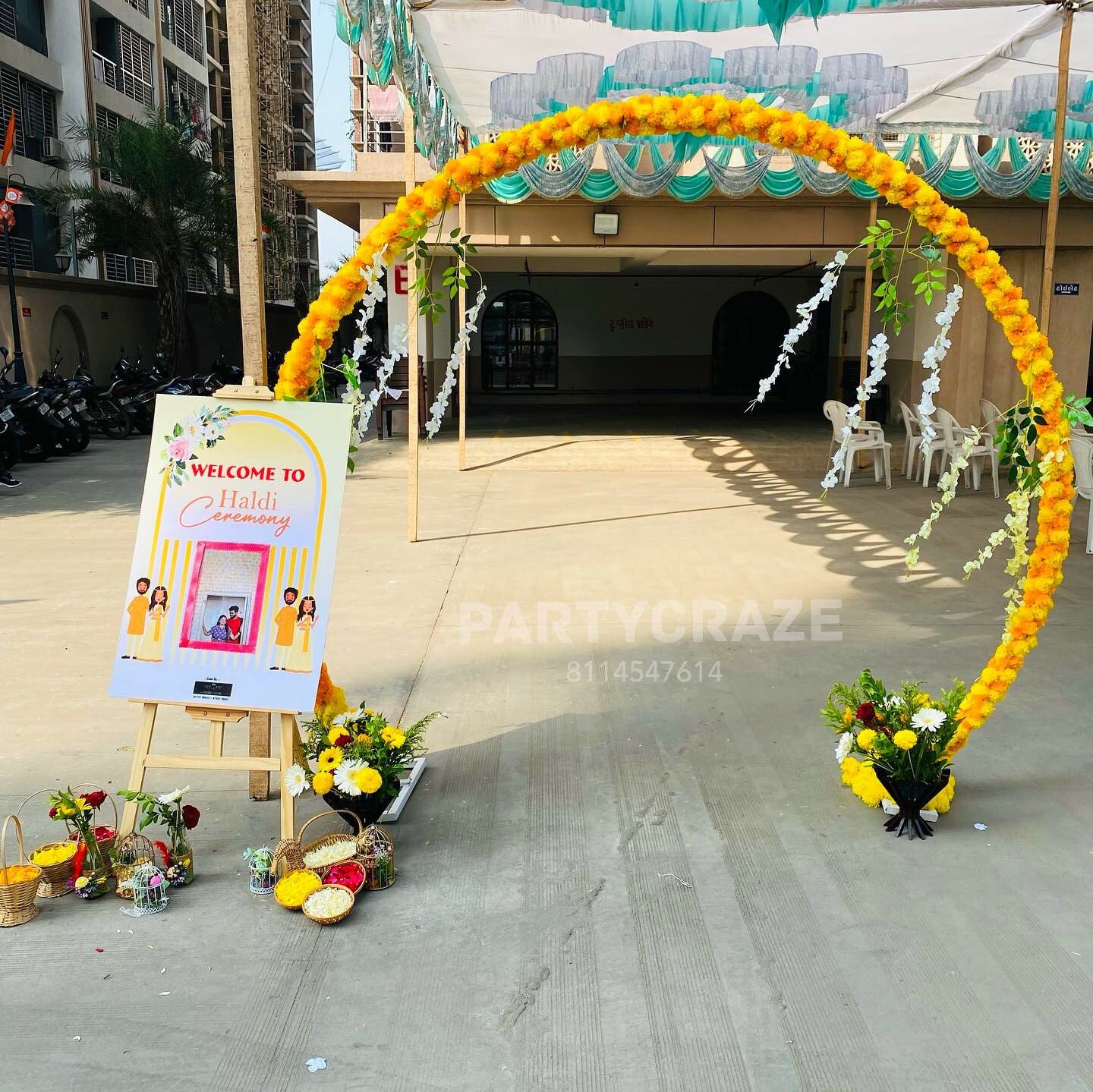 Haldi Decoration - 47