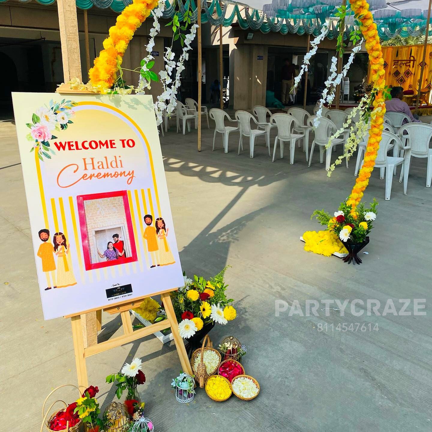 Haldi Decoration - 47
