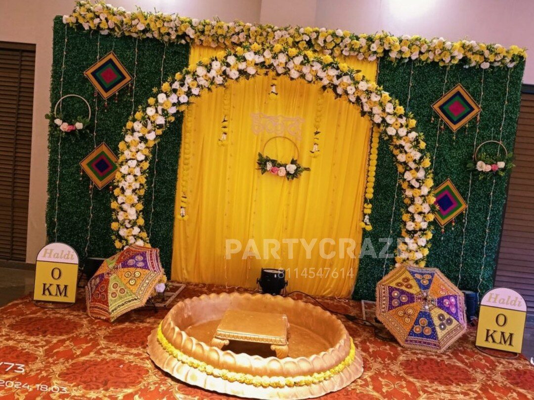 Haldi Decoration - 48