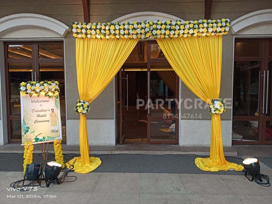 Haldi Decoration - 48
