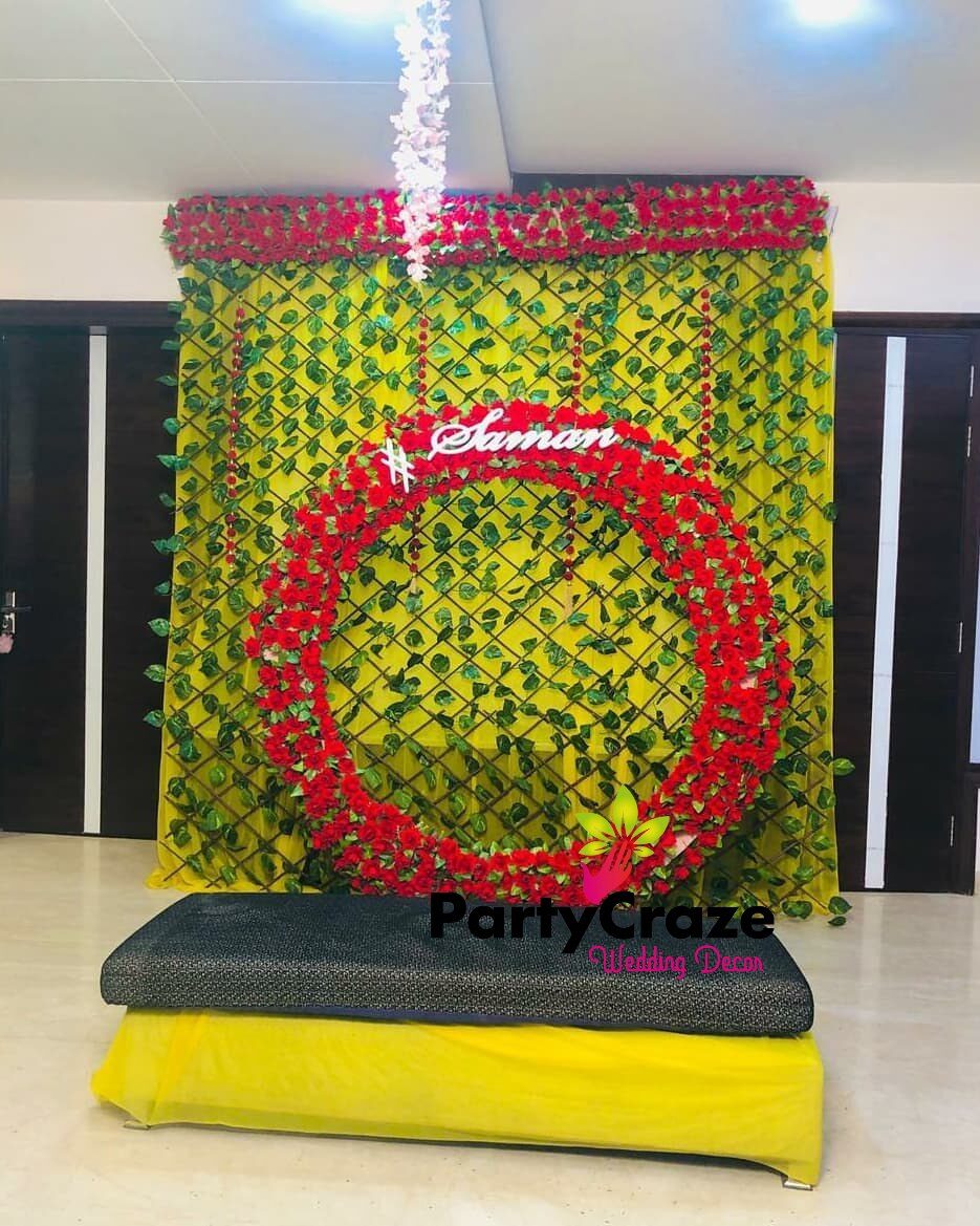 Haldi Decoration - 50