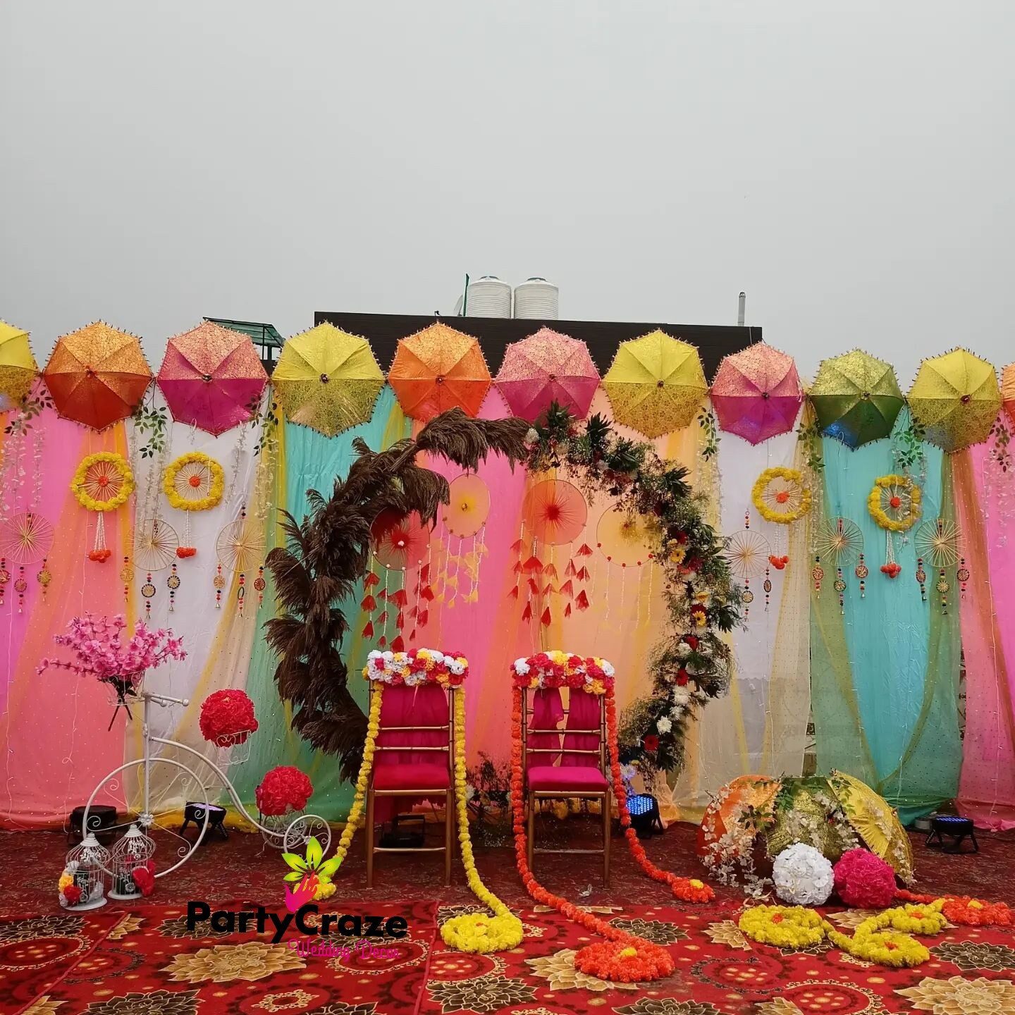 Haldi Decoration - 53