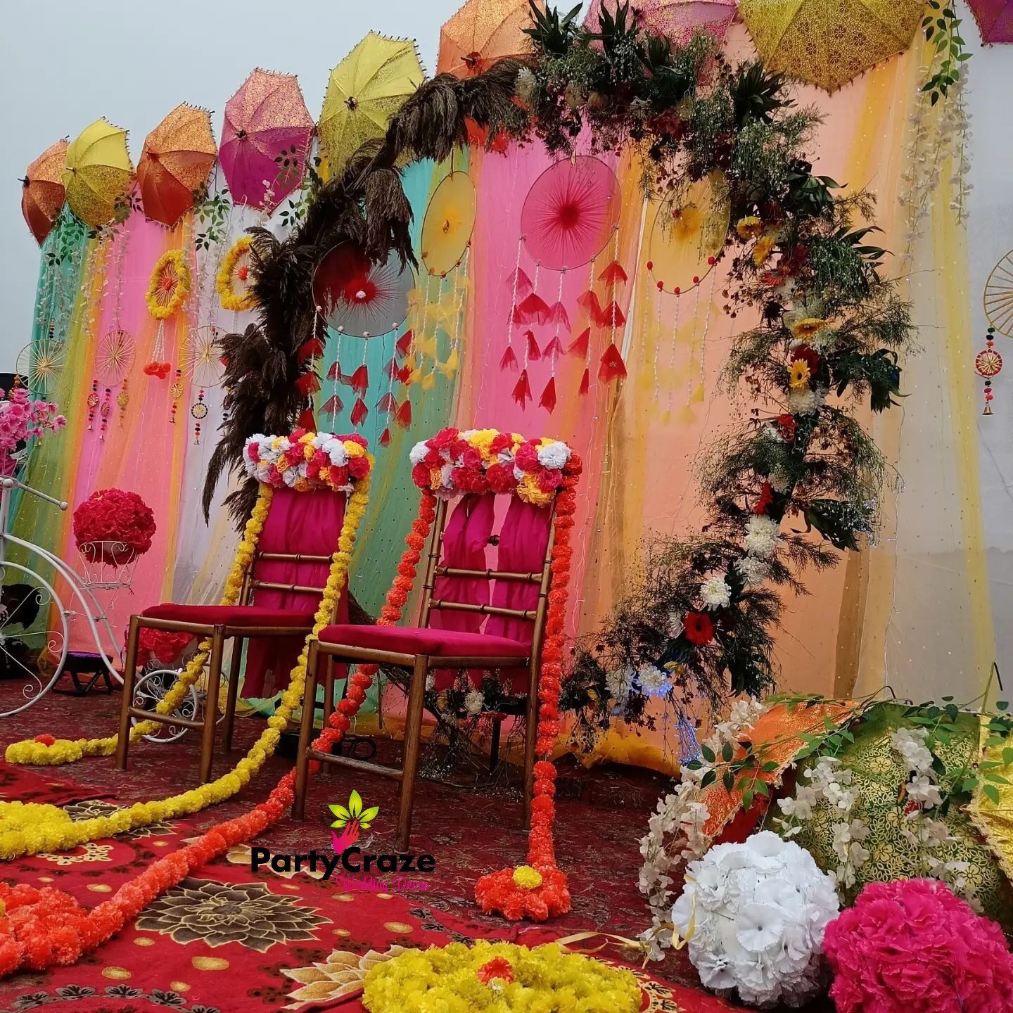 Haldi Decoration - 53