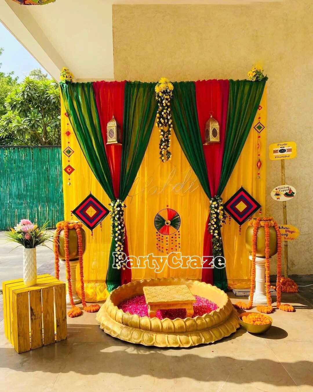 Haldi Decoration - 56