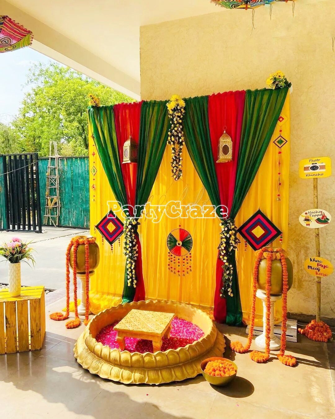 Haldi Decoration - 56