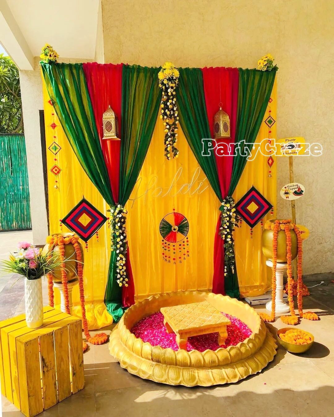Haldi Decoration - 56