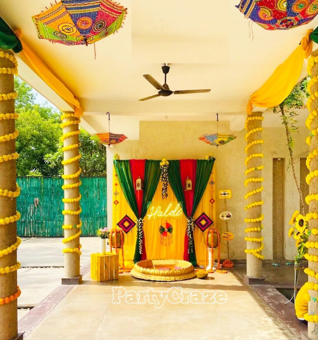 Haldi Decoration - 56