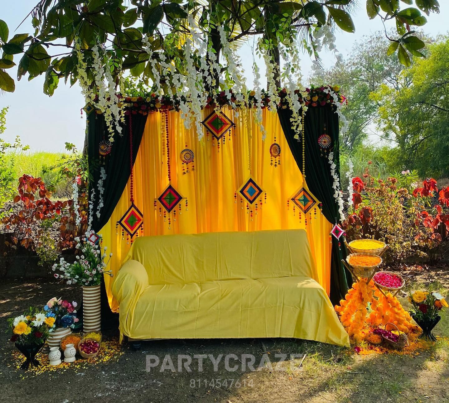 Haldi Decoration - 63