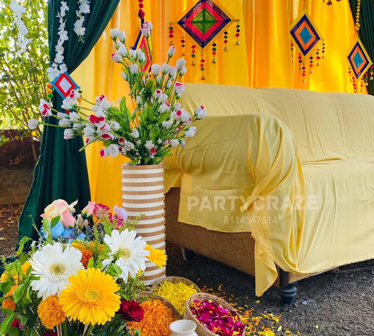 Haldi Decoration - 63