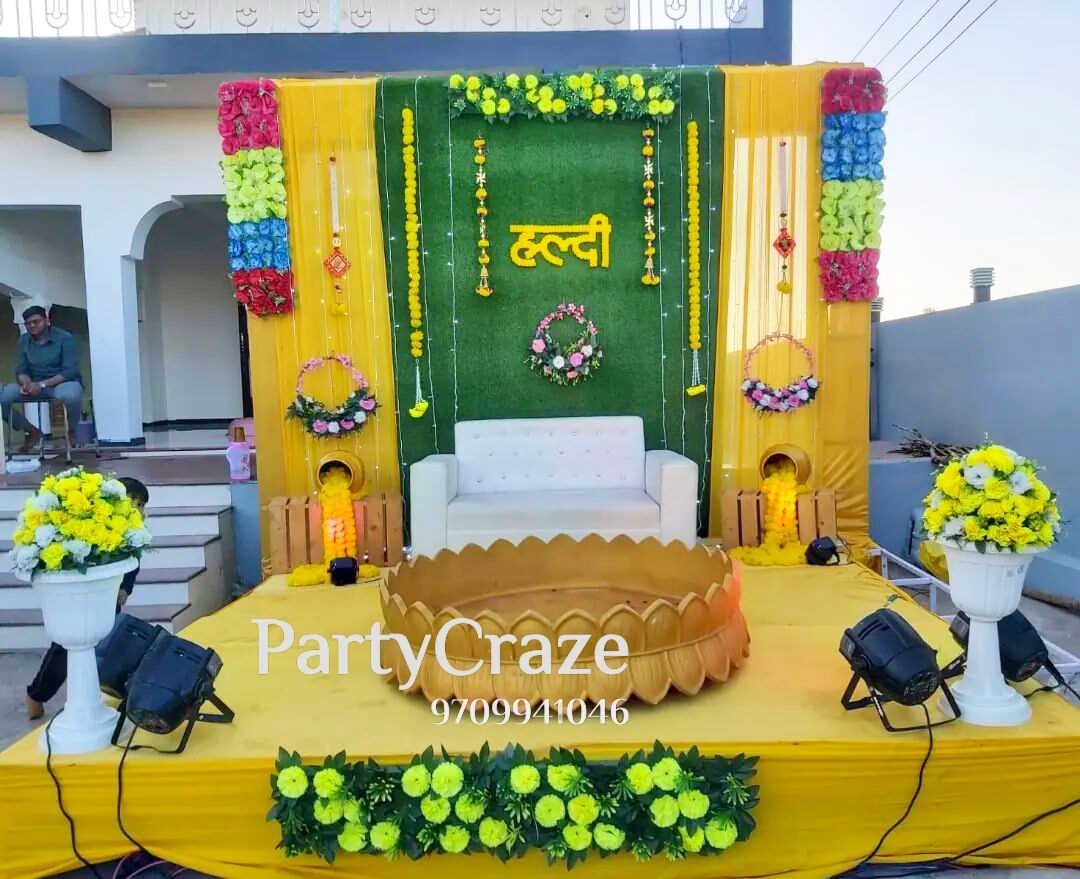 Haldi Decoration - 65