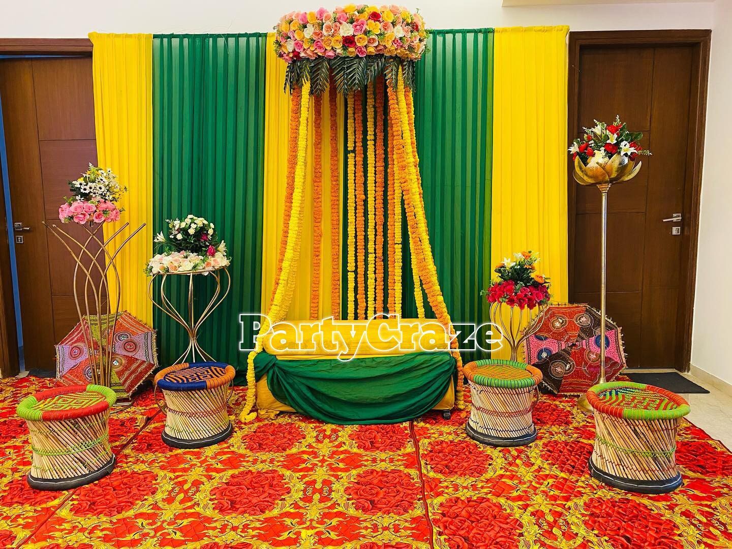 Haldi Decoration - 74