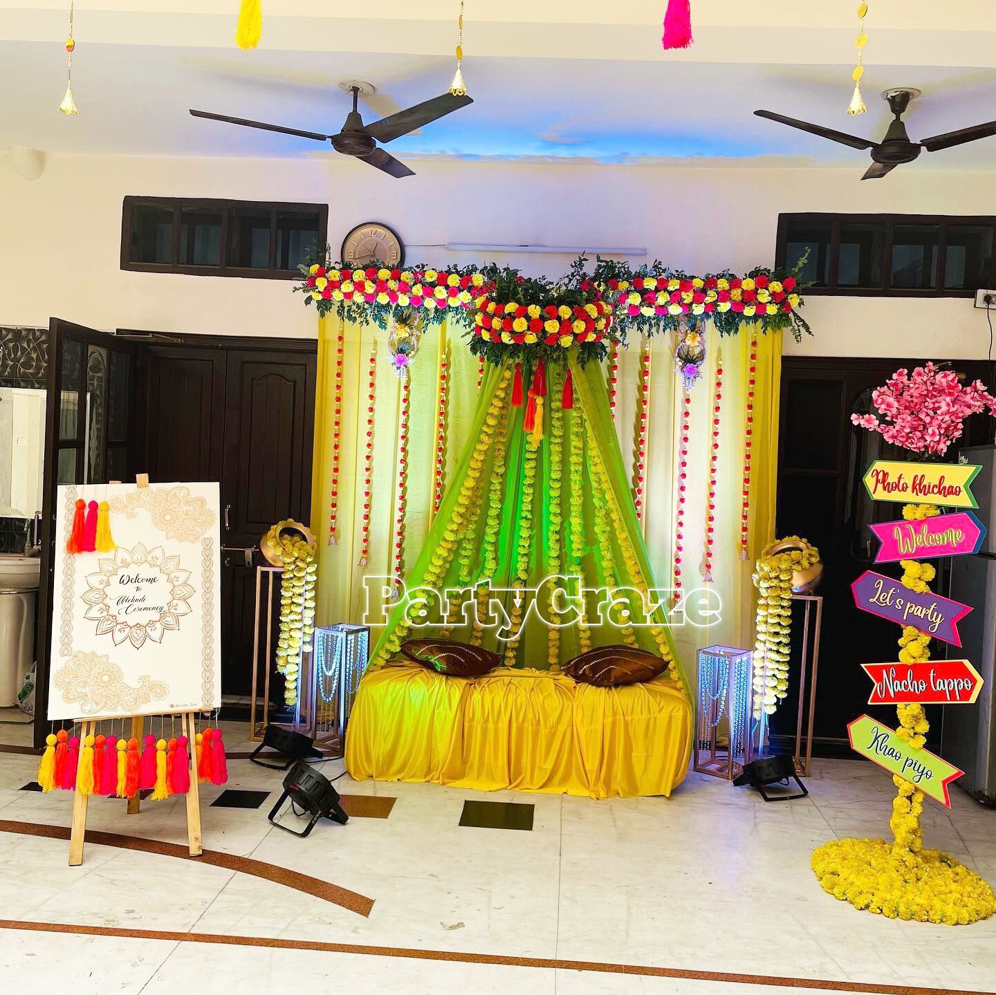 Haldi Decoration - 75