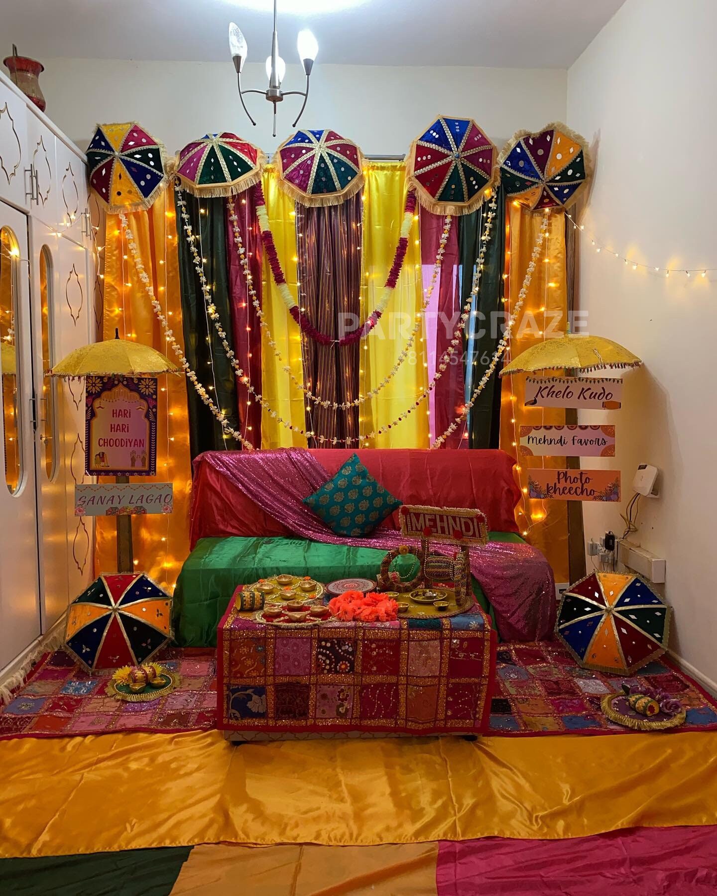 Haldi Decoration - 76