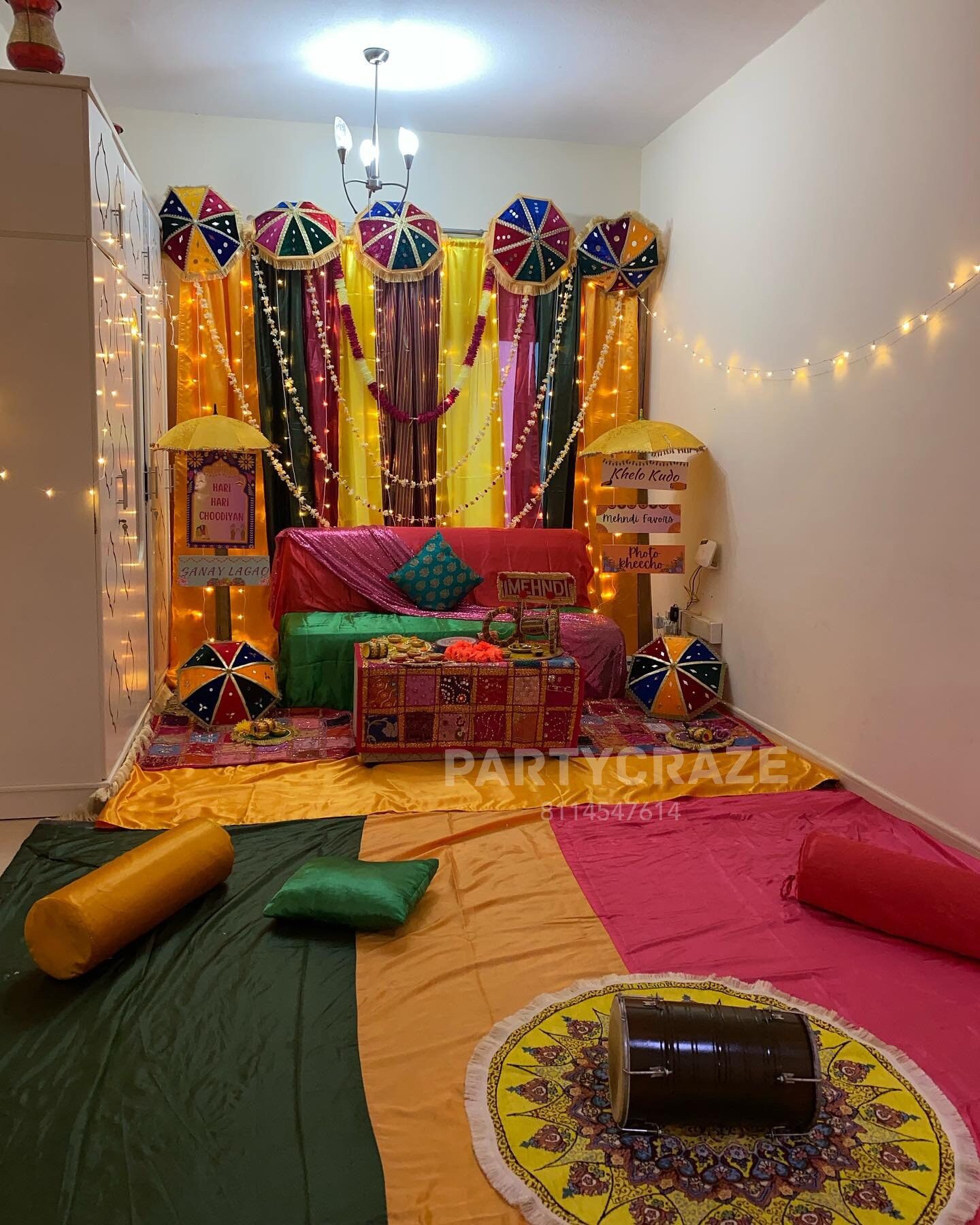 Haldi Decoration - 76