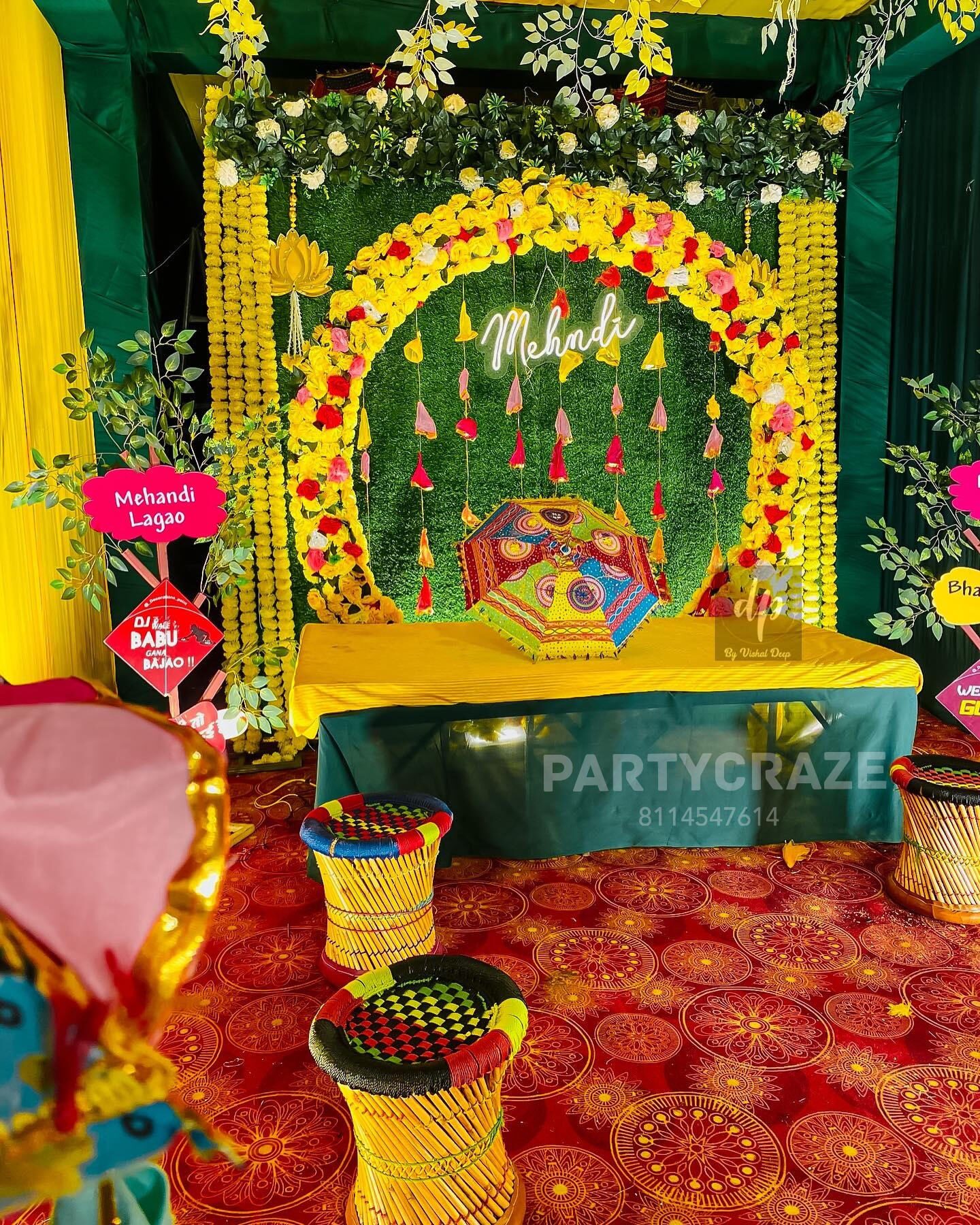Haldi Decoration - 78