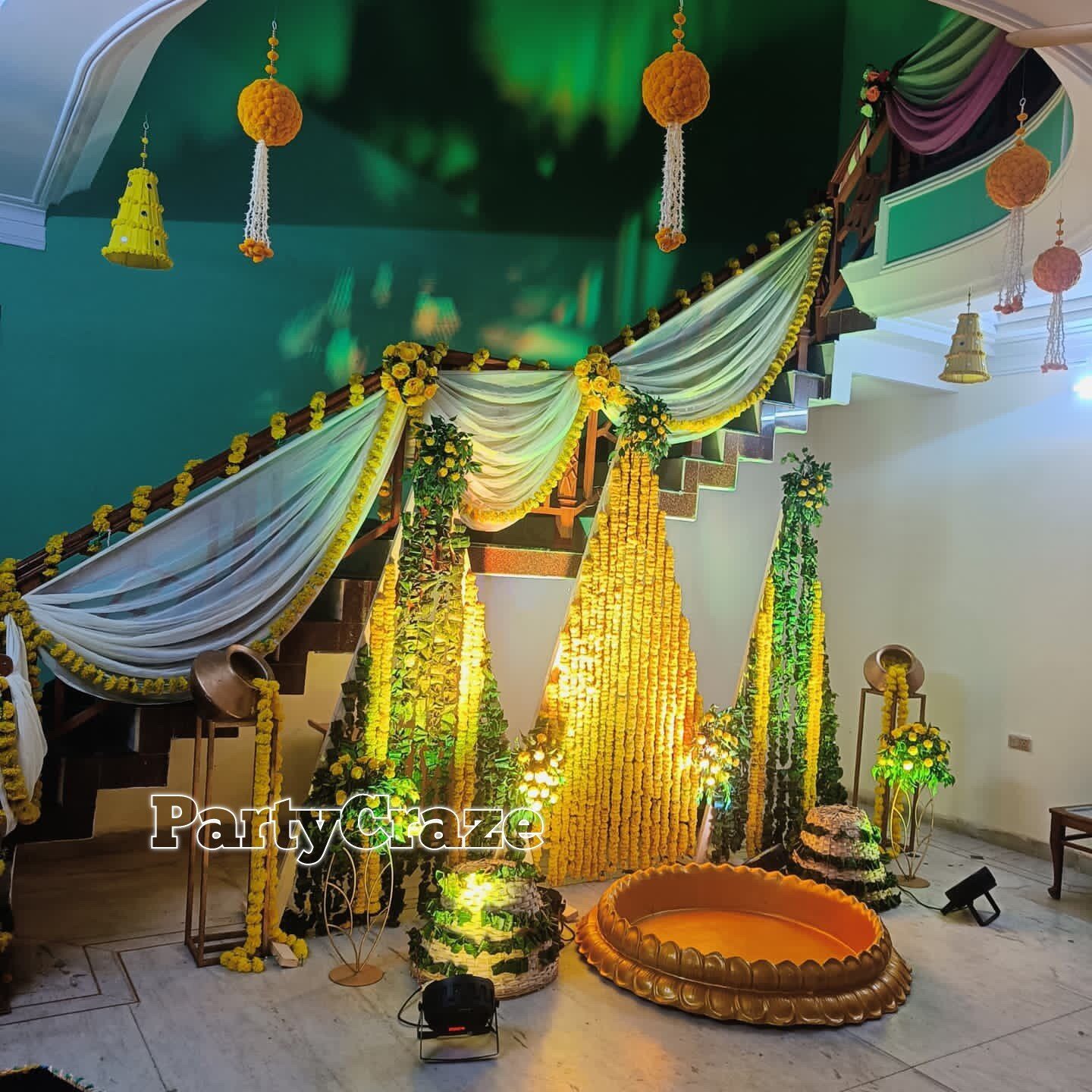 Haldi Decoration - 79