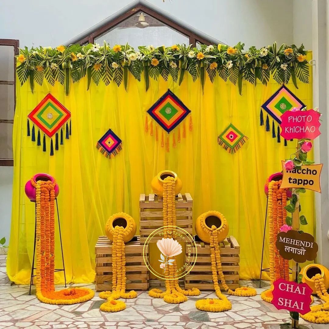 Haldi Decoration - 82